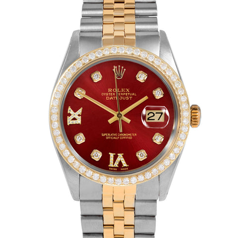 Rolex Datejust 36mm | 16013-RED-8DR69-BDS-JBL