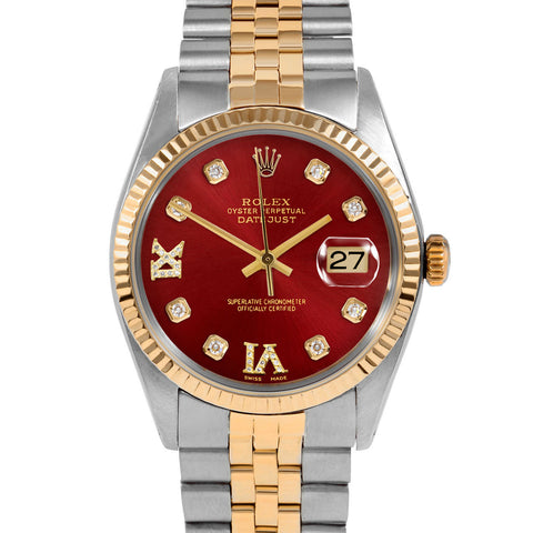 Rolex Datejust 36mm | 16013-RED-8DR69-FLT-JBL