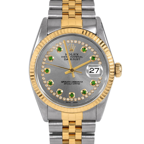 Rolex Datejust 36mm | 16013-SLT-STRE-FLT-JBL