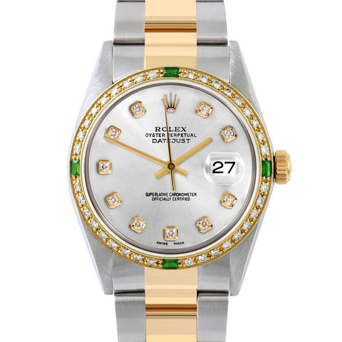 Rolex Datejust 36mm | 16013-SLV-DIA-AM-4EMD-OYS