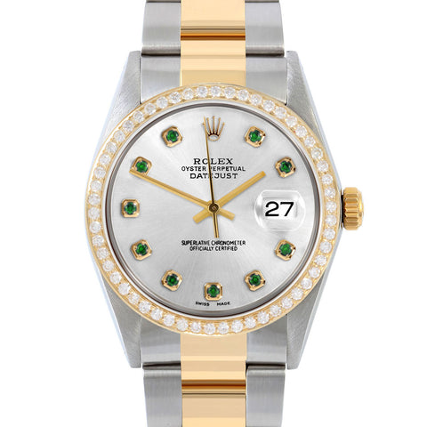 Rolex Datejust 36mm | 16013-SLV-EMD-AM-BDS-OYS