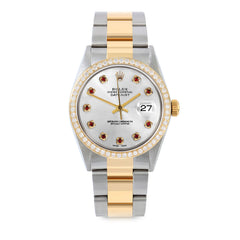 Rolex Datejust 36mm | 16013-SLV-RBY-AM-BDS-OYS