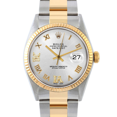 Rolex Datejust 36mm | 16013-SLV-RDR69-FLT-OYS