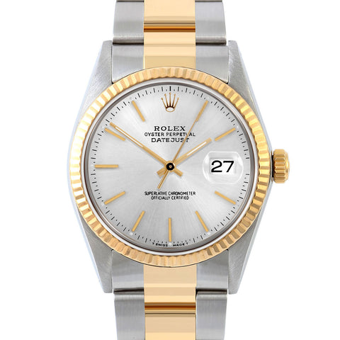 Rolex Datejust 36mm | 16013-SLV-STK-FLT-OYS