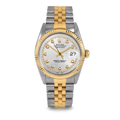 Rolex Datejust 36mm | 16013-SLV-STRD-FLT-JBL