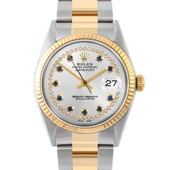 Rolex Datejust 36mm | 16013-SLV-STRS-FLT-OYS