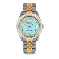 Rolex Datejust 36mm | 16013-TRQ-FDR-25CT-JBL