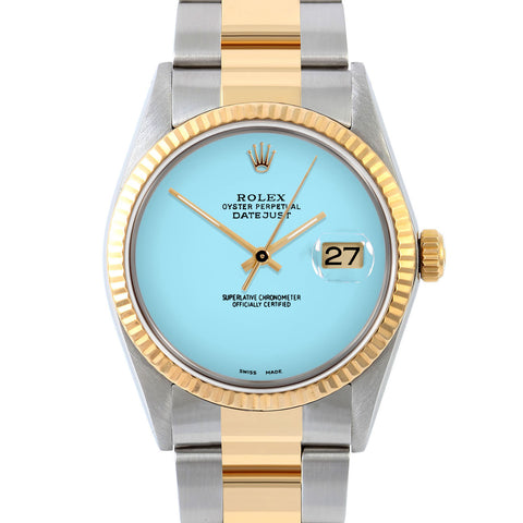 Rolex Datejust 36mm | 16013-TRQ-NOHM-FLT-OYS