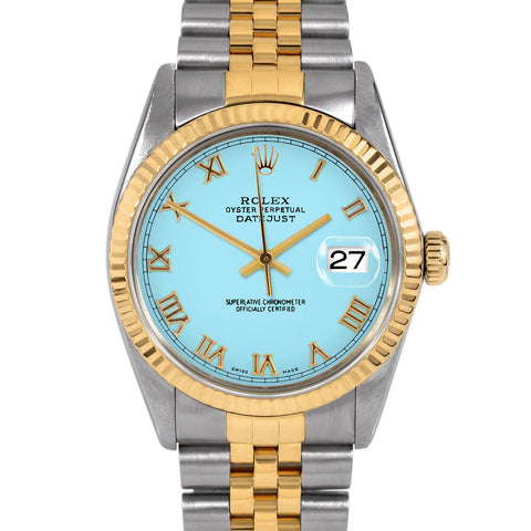 Rolex Datejust 36mm | 16013-TRQ-ROM-FLT-JBL