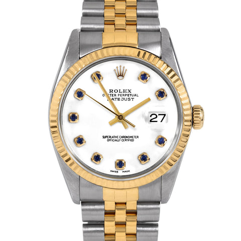 Rolex Datejust 36mm | 16013-WHT-SPH-AM-FLT-JBL