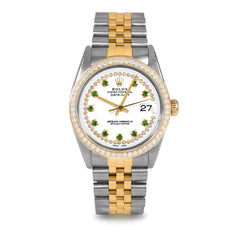 Rolex Datejust 36mm | 16013-WHT-STRE-BDS-JBL