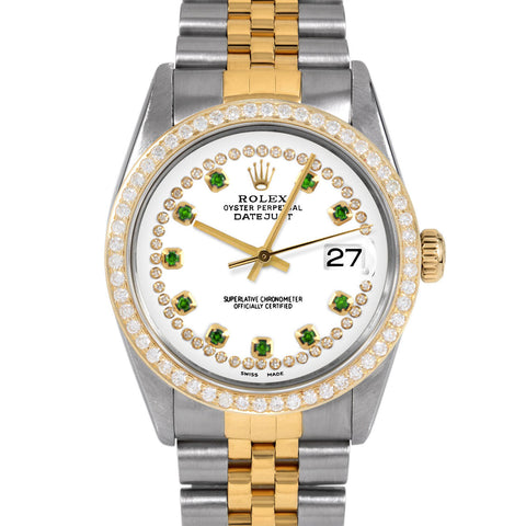Rolex Datejust 36mm | 16013-WHT-STRE-BDS-JBL