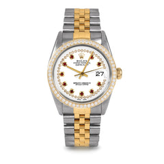 Rolex Datejust 36mm | 16013-WHT-STRR-BDS-JBL