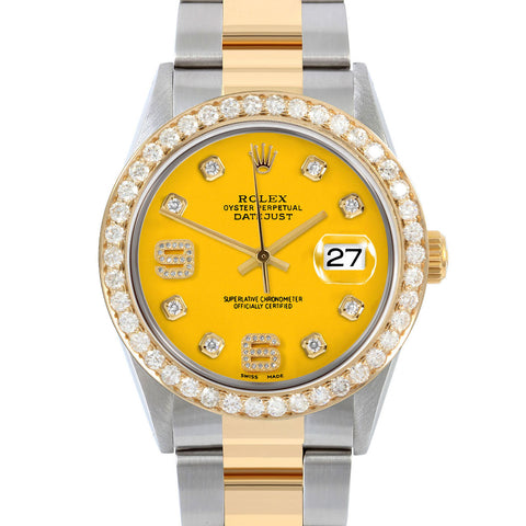 Rolex Datejust 36mm | 16013-YLW-8DA69-25CT-OYS