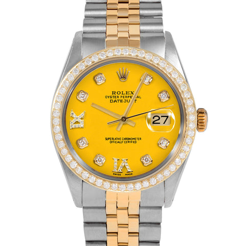 Rolex Datejust 36mm | 16013-YLW-8DR69-BDS-JBL