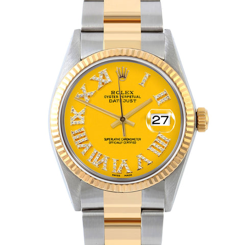 Rolex Datejust 36mm | 16013-YLW-FDR-FLT-OYS