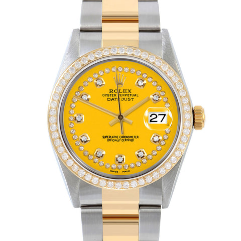 Rolex Datejust 36mm | 16013-YLW-STRD-BDS-OYS