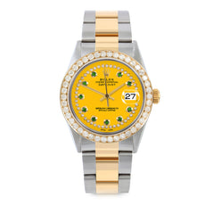 Rolex Datejust 36mm | 16013-YLW-STRE-25CT-OYS