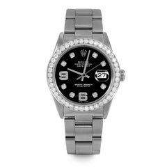 Rolex Datejust 36mm | 16014-BLK-8DA69-25CT-OYS