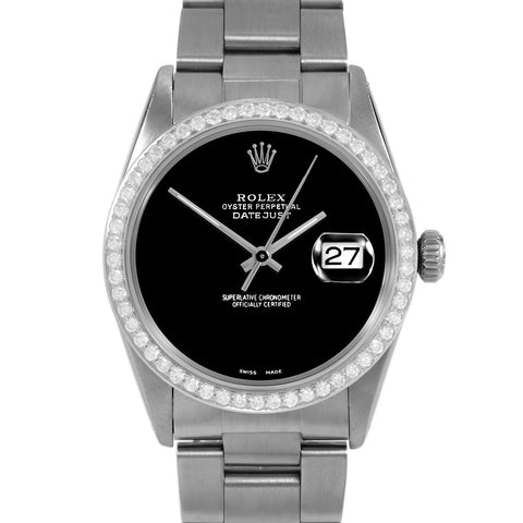 Rolex Datejust 36mm | 16014-BLK-NOHM-BDS-OYS