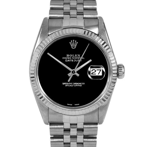 Rolex Datejust 36mm | 16014-BLK-NOHM-FLT-JBL