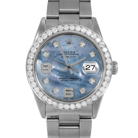 Rolex Datejust 36mm | 16014-BLMOP-8DA69-25CT-OYS