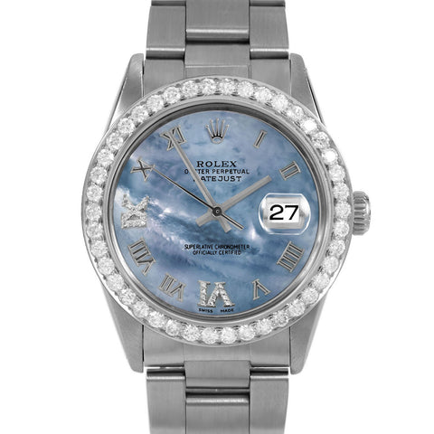 Rolex Datejust 36mm | 16014-BLMOP-RDR69-25CT-OYS