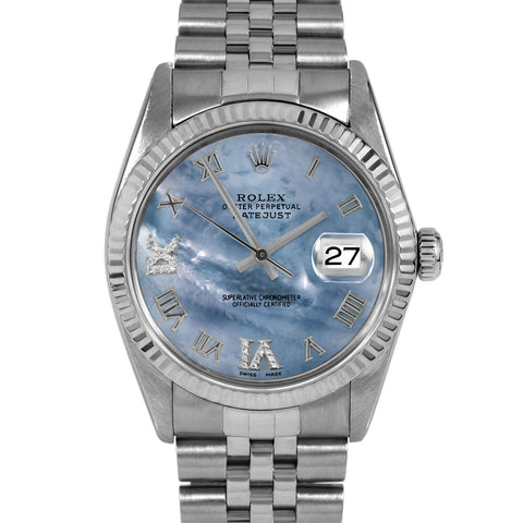 Rolex Datejust 36mm | 16014-BLMOP-RDR69-FLT-JBL