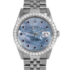 Rolex Datejust 36mm | 16014-BLMOP-SPH-AM-25CT-JBL