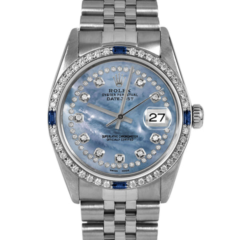 Rolex Datejust 36mm | 16014-BLMOP-STRD-4SPH-JBL