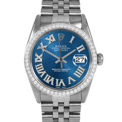 Rolex Datejust 36mm | 16014-BLU-FDR-BDS-JBL