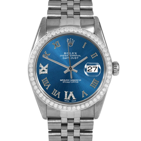 Rolex Datejust 36mm | 16014-BLU-RDR69-BDS-JBL