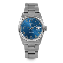 Rolex Datejust 36mm | 16014-BLU-ROM-FLT-OYS