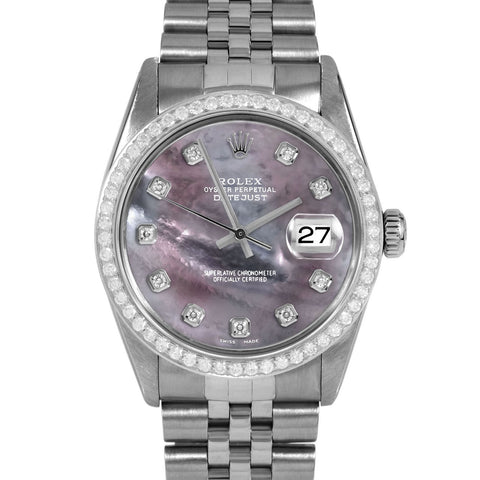Rolex Datejust 36mm | 16014-BMOP-DIA-AM-BDS-JBL