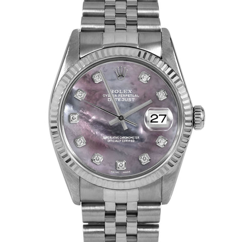 Rolex Datejust 36mm | 16014-BMOP-DIA-AM-FLT-JBL