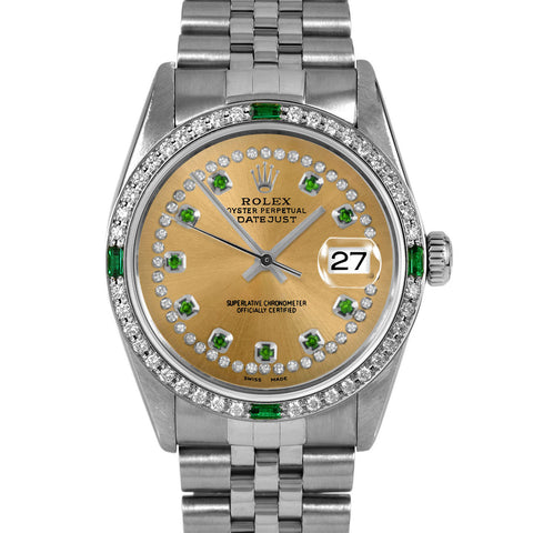 Rolex Datejust 36mm | 16014-CHM-STRE-4EMD-JBL