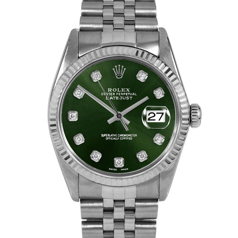 Rolex Datejust 36mm | 16014-GRN-DIA-AM-FLT-JBL