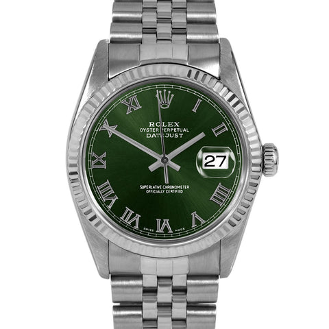 Rolex Datejust 36mm | 16014-GRN-ROM-FLT-JBL