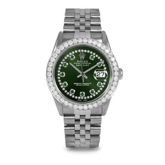 Rolex Datejust 36mm | 16014-GRN-STRE-25CT-JBL