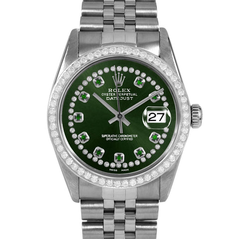 Rolex Datejust 36mm | 16014-GRN-STRE-BDS-JBL