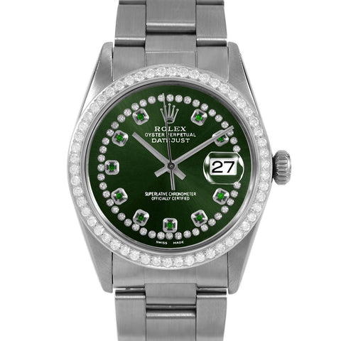 Rolex Datejust 36mm | 16014-GRN-STRE-BDS-OYS