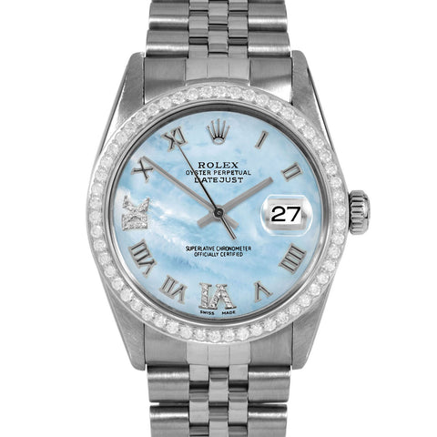 Rolex Datejust 36mm | 16014-LBMOP-RDR69-BDS-JBL