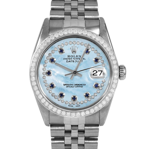 Rolex Datejust 36mm | 16014-LBMOP-STRS-BDS-JBL