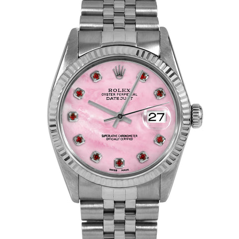 Rolex Datejust 36mm | 16014-PMOP-RBY-AM-FLT-JBL