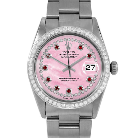 Rolex Datejust 36mm | 16014-PMOP-STRR-BDS-OYS