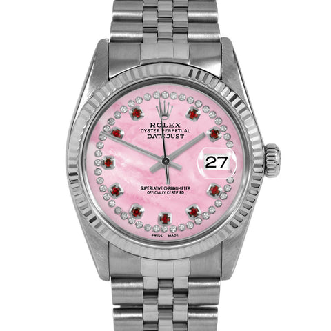 Rolex Datejust 36mm | 16014-PMOP-STRR-FLT-JBL