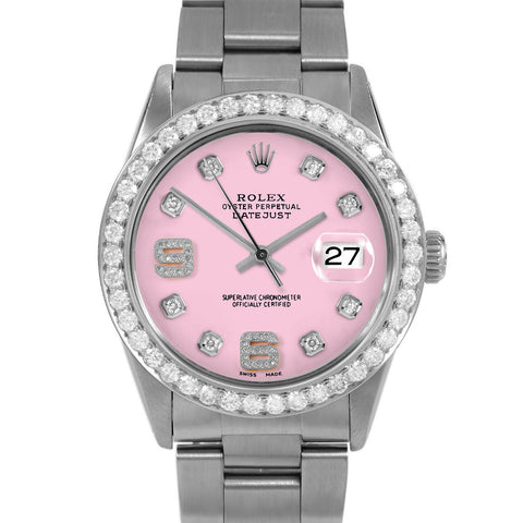 Rolex Datejust 36mm | 16014-PNK-8DA69-25CT-OYS