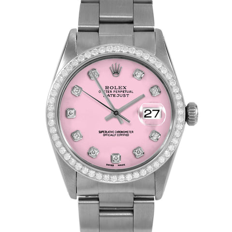 Rolex Datejust 36mm | 16014-PNK-DIA-AM-BDS-OYS