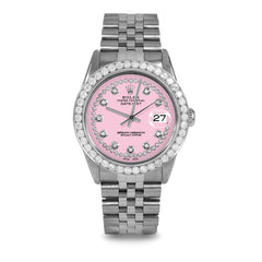 Rolex Datejust 36mm | 16014-PNK-STRD-25CT-JBL