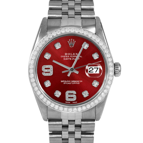 Rolex Datejust 36mm | 16014-RED-8DA69-BDS-JBL